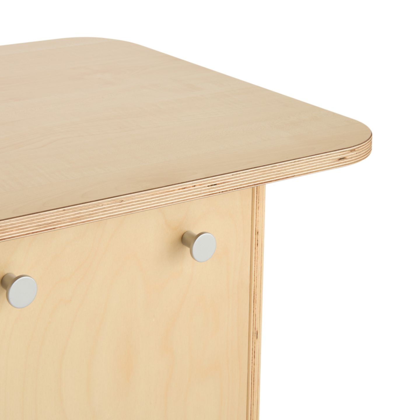 Steh-Rolltisch mit 2 Schubfächer, 1 Tür