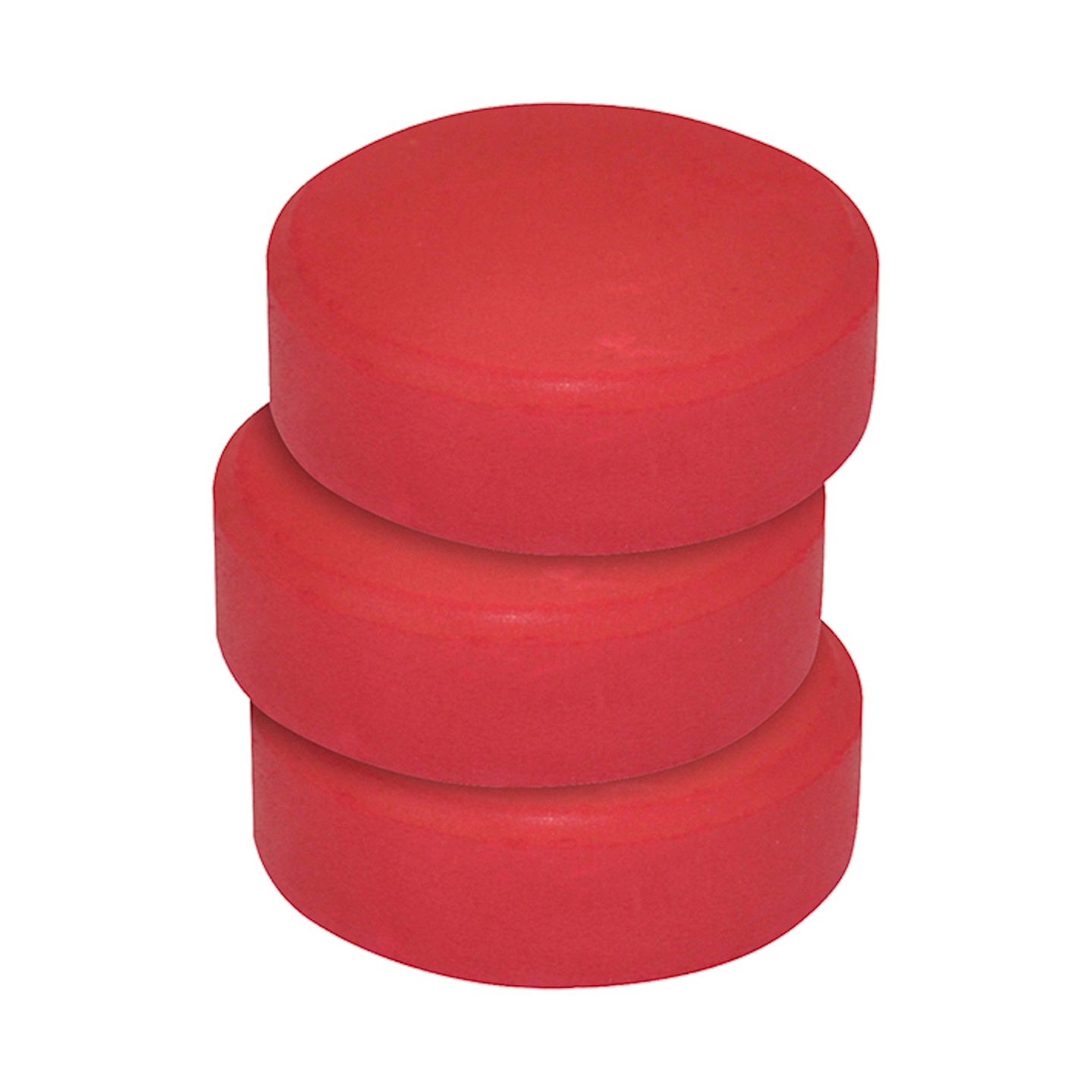 Tempera-Blöcke rot Ø 57 mm, 6 Stk.