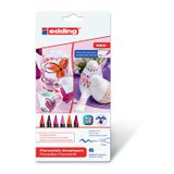 310.208.643 - Porzellanmarker Etui Warm Colours, 6 Stk.