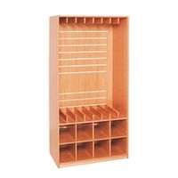 Liegepolster-/Deckenschrank für Wolldecken Grundmodell, B 96,6 x H 196,8 x T 62 cm