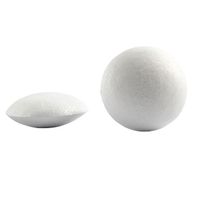 Styroporscheiben rund Ø 7,5 cm, 10 Stk.