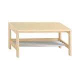 444.840.142.01 - Garderobenbank YUNA mit Sitzflläche in 0001 Ahorn, Sitzhöhe 35 cm