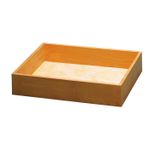 101.105.000 - Holzkiste tief, 45 x 65 x 12 cm