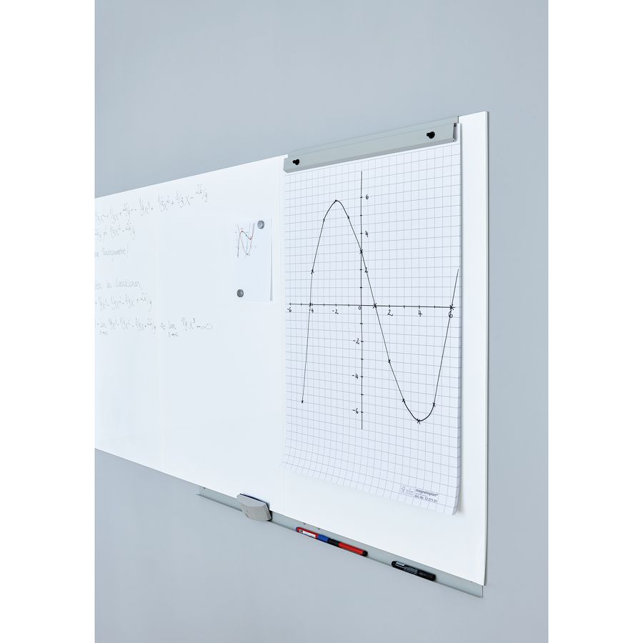 Whiteboard magnetisch, B 115 x H 75 x T 1 cm