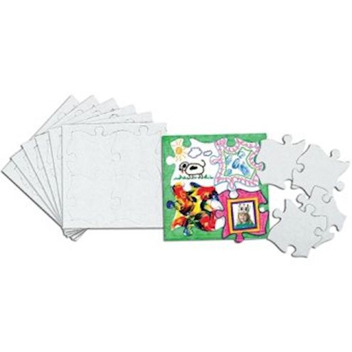 Karton-Puzzleteile, 32 Stk.
