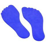 118.600.810 - Fuss rutschhemmend, Paar blau