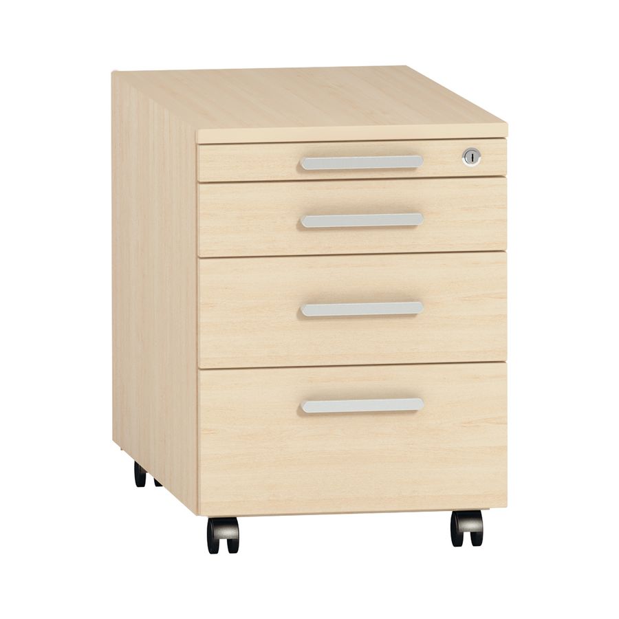 Rollcontainer 1/2/3/4, Dekor Buche