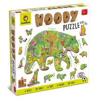 Woody Puzzle Wald, 48 Teile