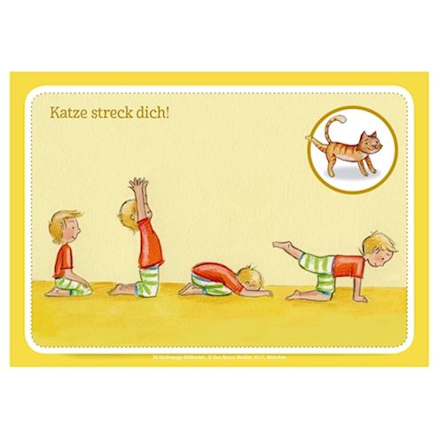 30 Kinderyoga Bildkarten