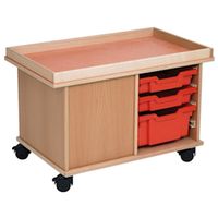 Bau- und Konstruktionstisch, L 82 x H 52,5 x T 48cm