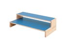 Treppe mit Teppichbelag, B 78,8 x H 22 x T 39,4 cm