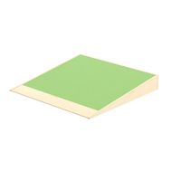 Baupodest-Rampe 0-100 mit Linoleumbelag, B 70 x H 0 / 10 x T 70 cm