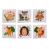 Magisches Handtuch Waldtiere