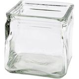243.000.100 - Kerzenglas gross 10 x 10 x 10 cm