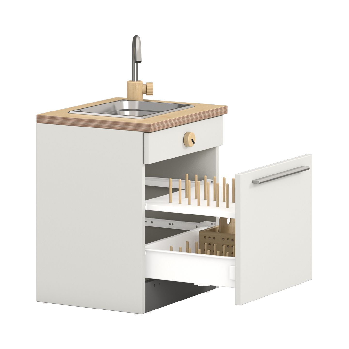 Spüle mit Spülmaschine Nuka