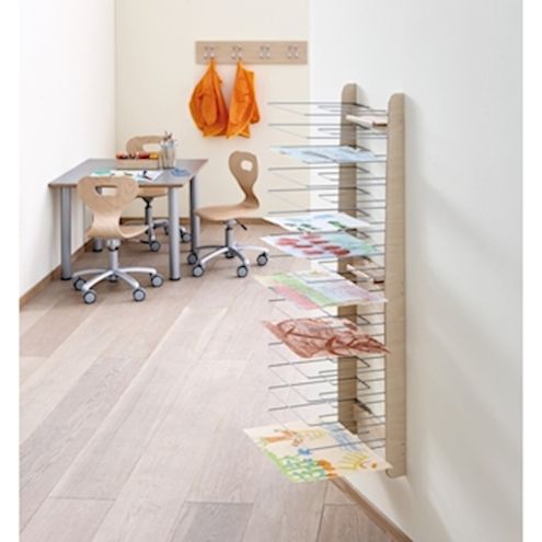 Wand-Bilder-Trockner, B 36 x H 120 x T 33 cm
