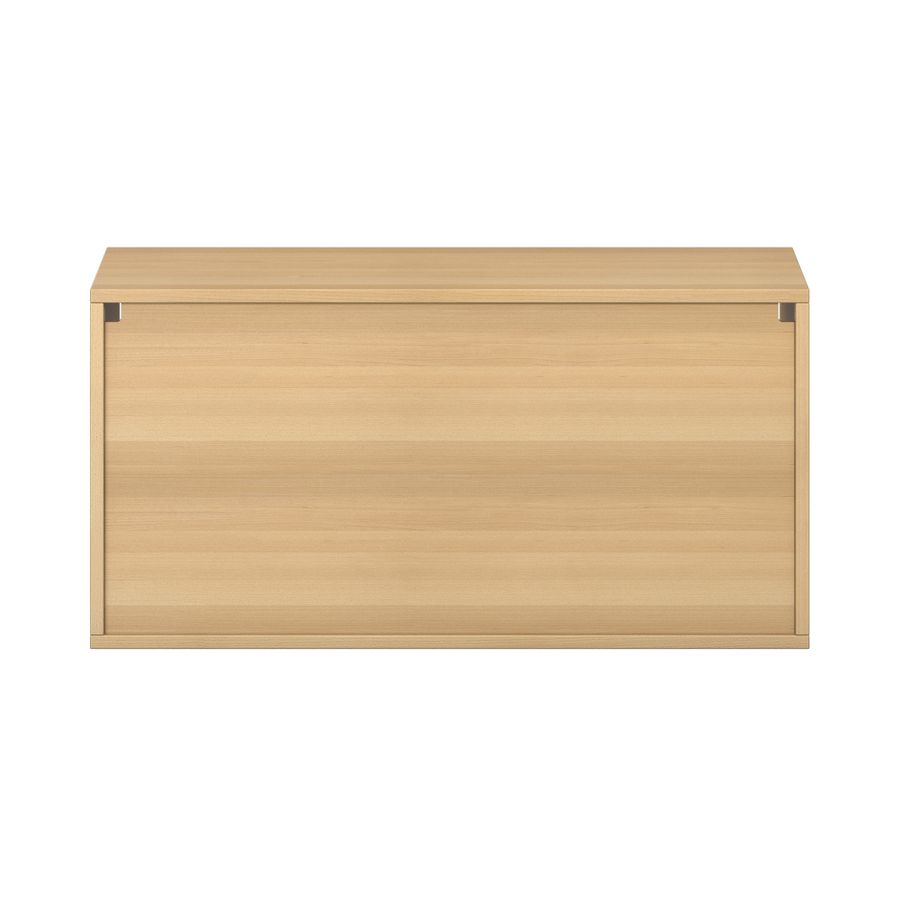 Pureo Hängeschrank offen Furnier
mit 1 Einlegeboden
B 100 x H 50 x T 42 cm