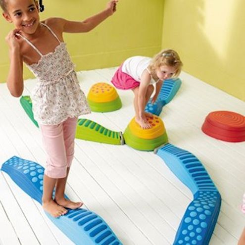 Regenbogen Wege blau, 8 Stk.