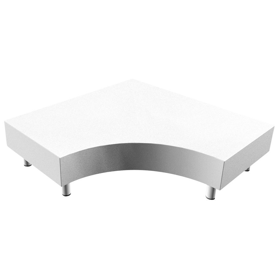 Eckpodest de Lana, Sitzhöhe 44 cm