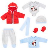 103.190.410 - Kleider für Puppen 38-42 cm, hellblau