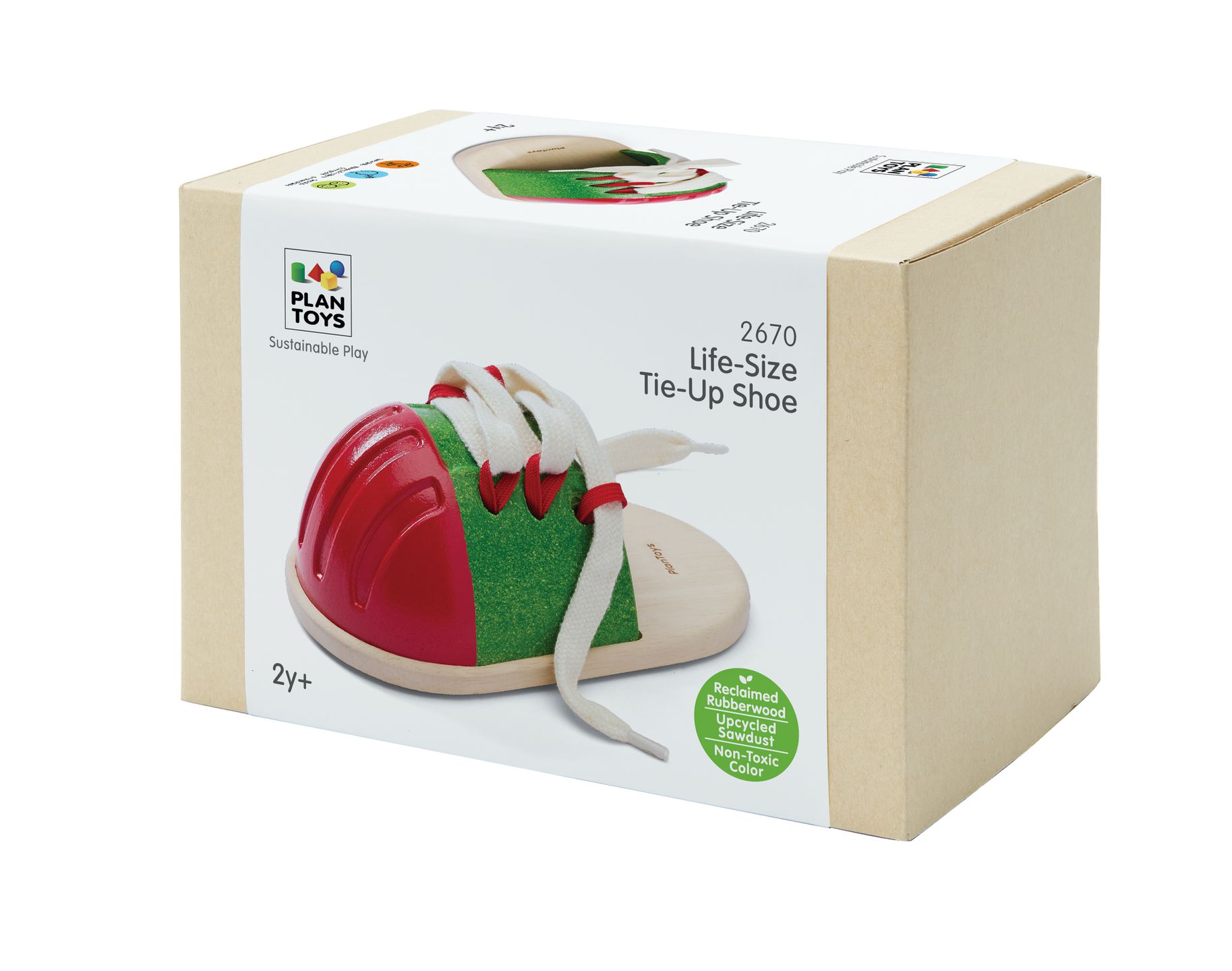 Life-Size Tie-Up Shoe