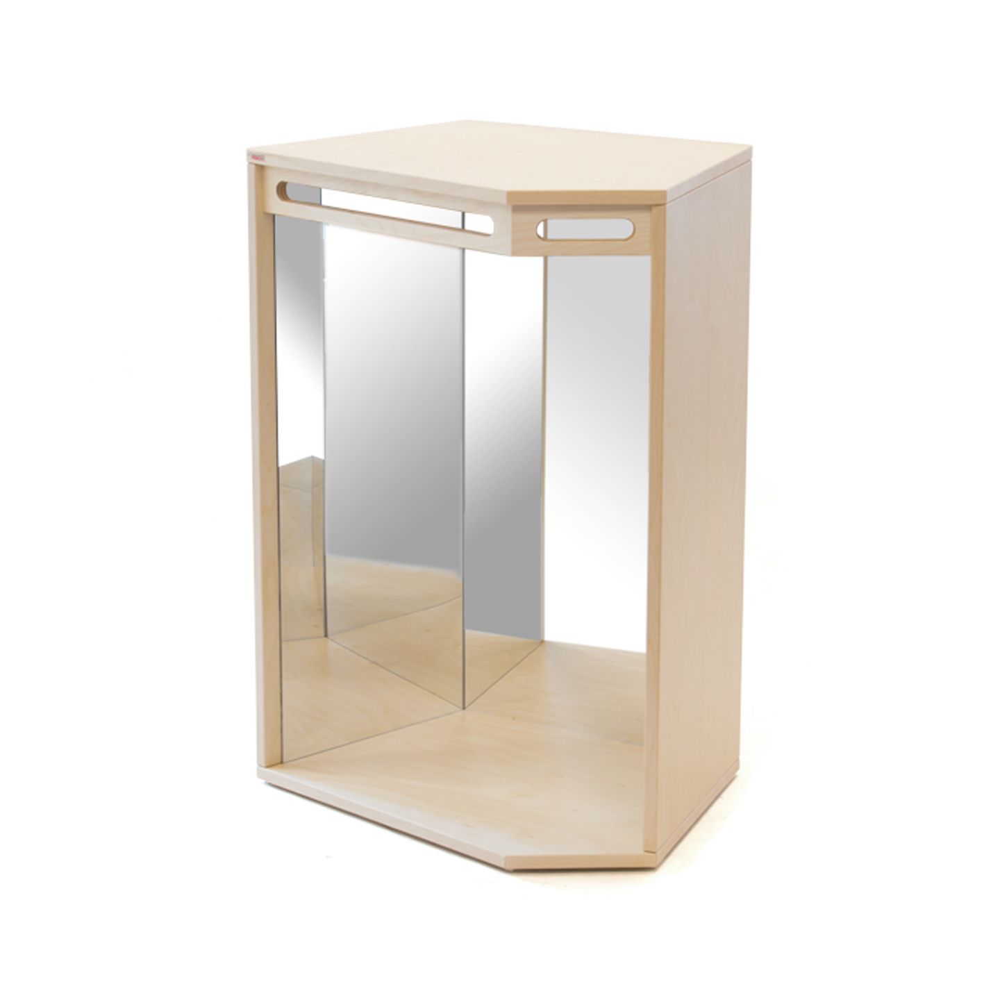 einBaum Spiegelschrank, Birke furniert