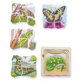 104.105.300 - Lagenpuzzle Schmetterling, 28 Teile