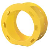 212.634.420 - Laternen Rohlinge rund, gelb, 5 Stück