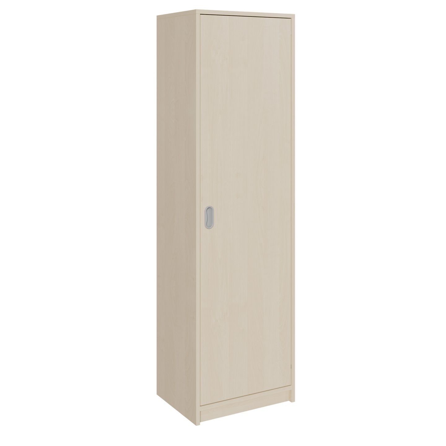 Korpusschrank mit Sockel, Tür rechts, 4 Einlegeböden, B 52 x H 180 x T 40 cm