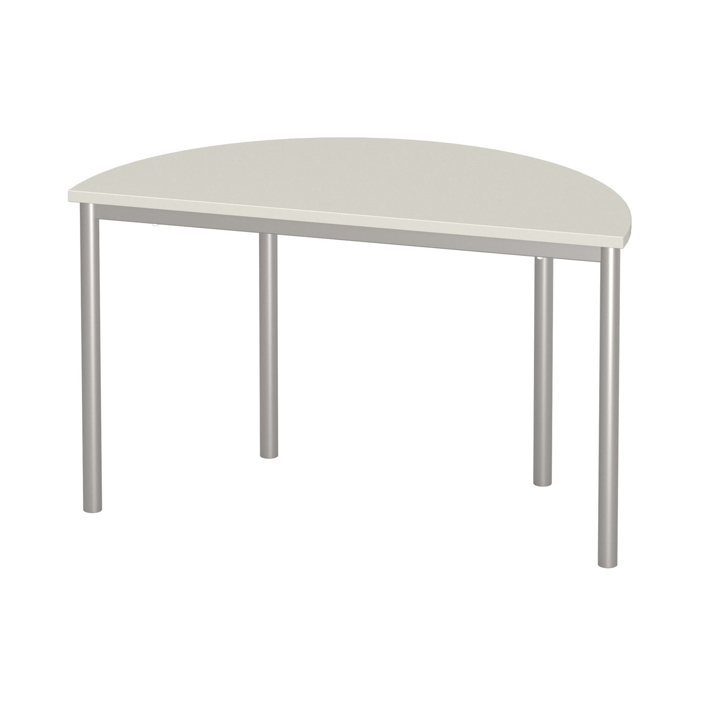 Halbrundtisch Tabit, B 120 x T 60 cm