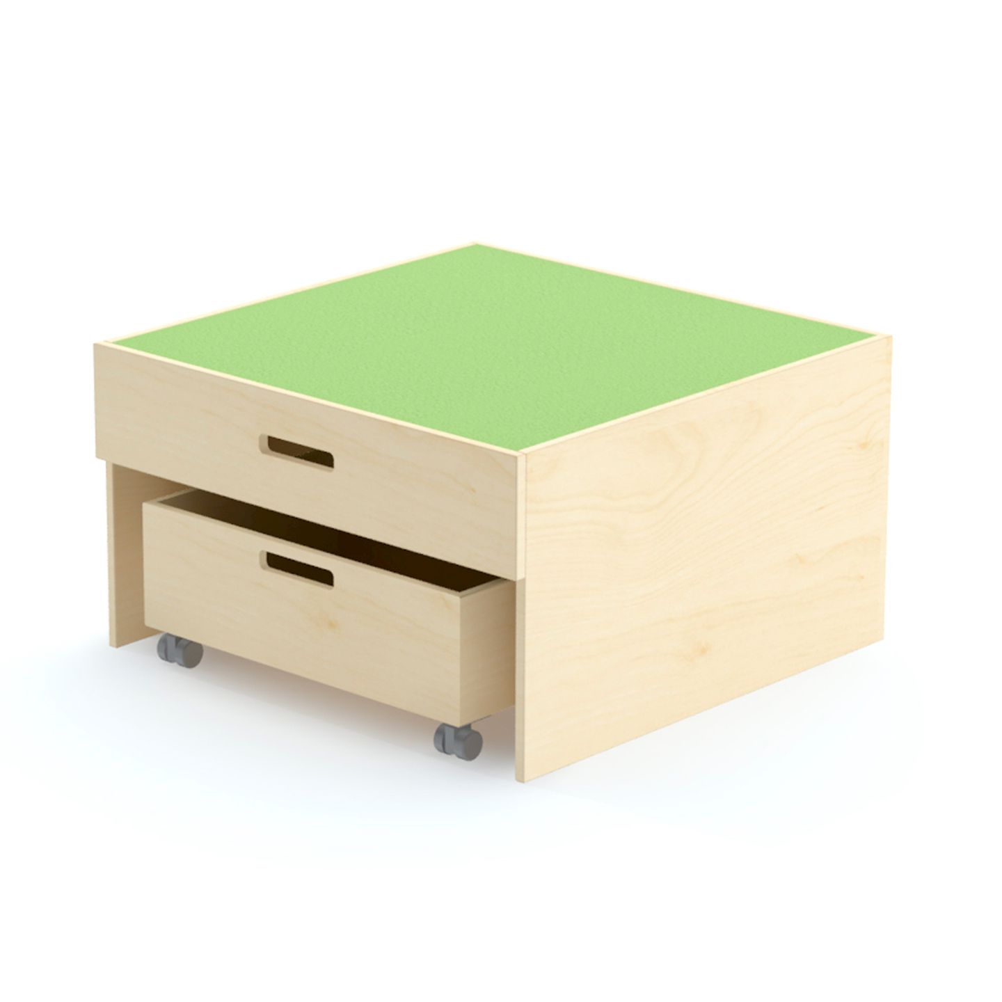 Baupodest mit Bausteinwagen, B 70 x H 40 x T 70 cm