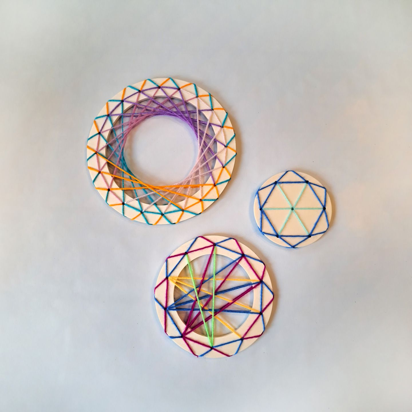 Fädelring-Set, 3 Grössen