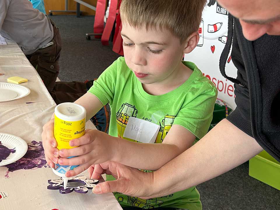 Basteln mit Kindern