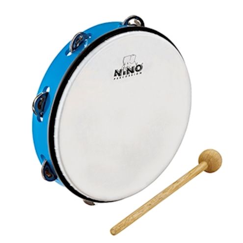 Schellen-Tambourin ABS Ø 25 cm blau