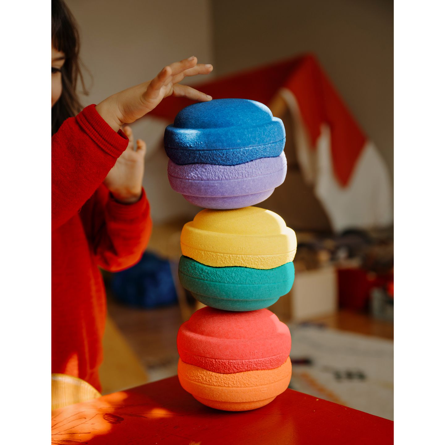 Stapelstein Original Mini Rainbow classic