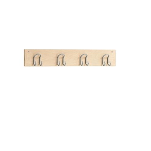 Hakenleiste Birke mit 6 Haken