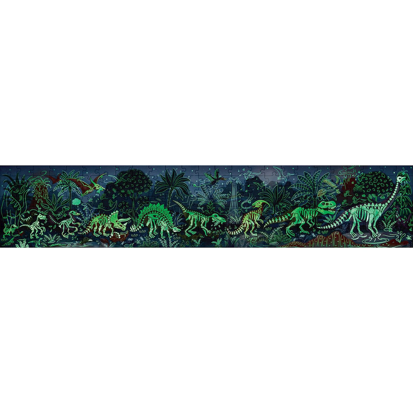 Bodenpuzzle Dinosaurier, 200 Teile