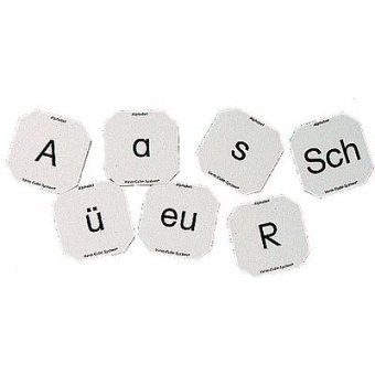 Einsteckkarten Alphabet, 12 Bogen à 6 Karten