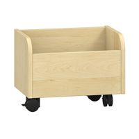 Pureo Rollkasten niedrig Furnier, B 45,8 x H 34,5 x T 30,5 cm
