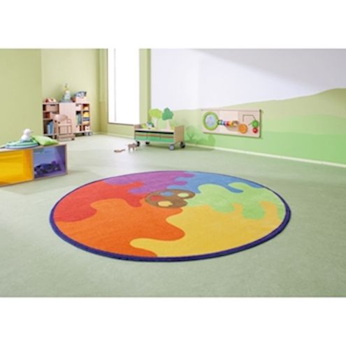 Teppich Farben, Ø 2 m