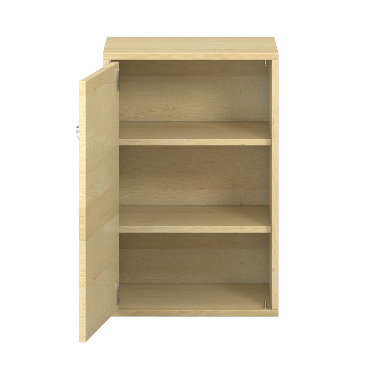Pureo Türenschrank, Griff rechts, Scharnier links, Furnier mit 1 Einlegeboden B 50 x H 75 x T 42 cm