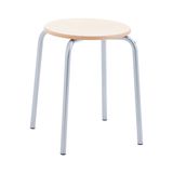 2040027 - Stapelhocker mit Metallbeinen