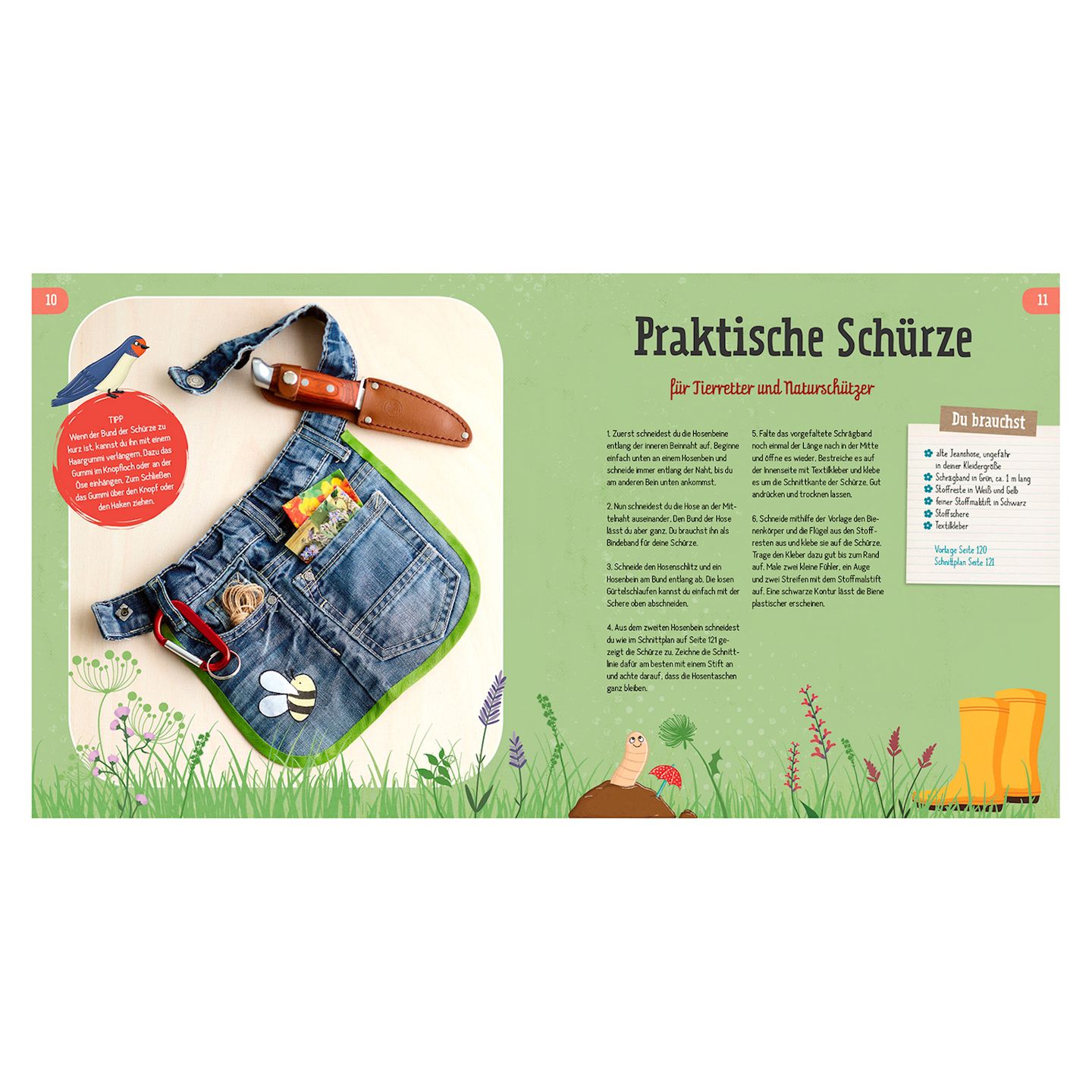 Wir retten die Bienen, Igel und Käfer, Buch