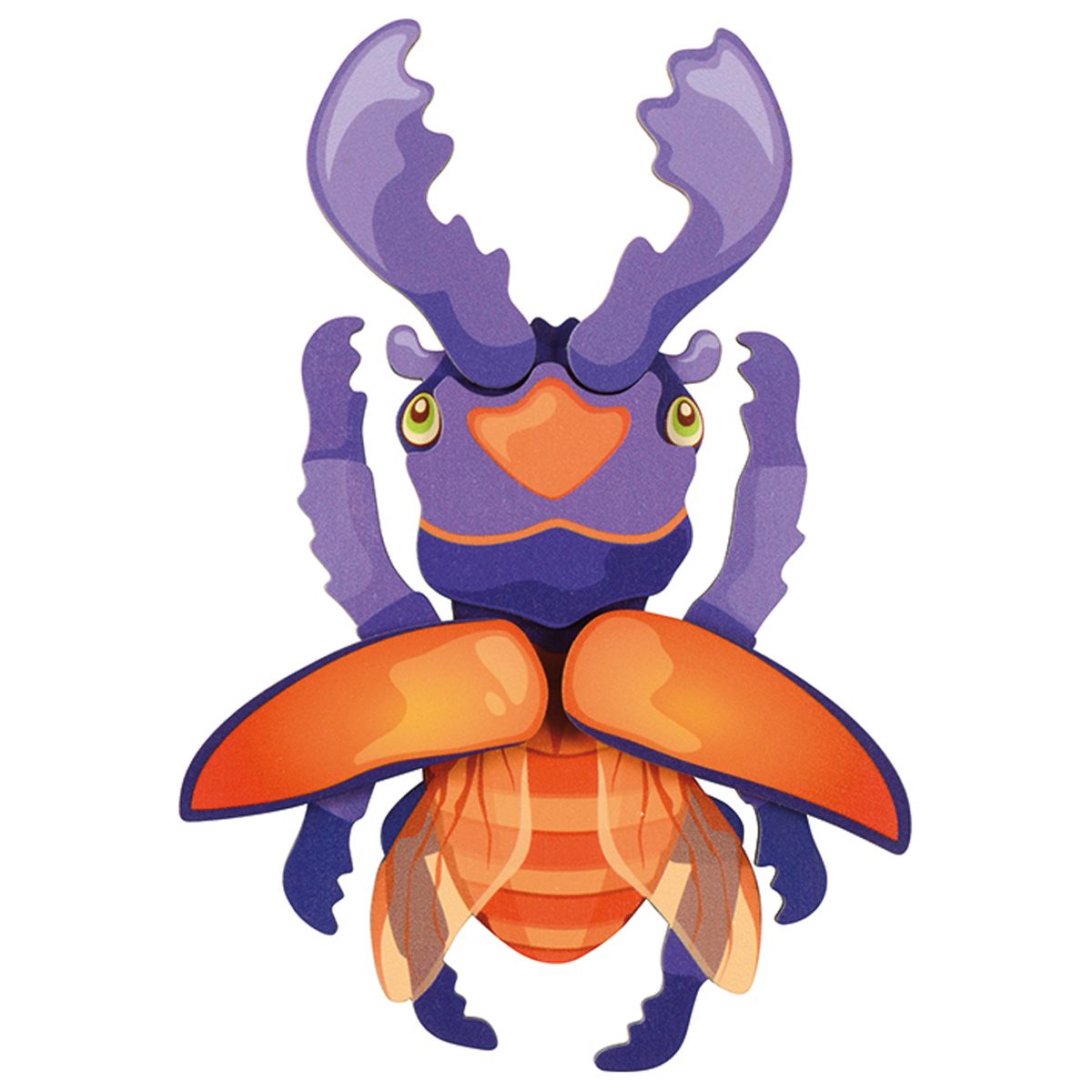 Magnetpuzzle Insekten 6er Set