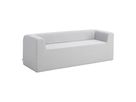 Hortsofa 3-Sitzer mit Stoffbezug, Sitzhöhe 38 cm