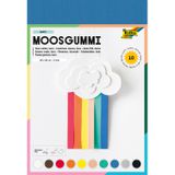 217.000.220 - Moosgummiplatten 20 x 29 cm 10 Farben