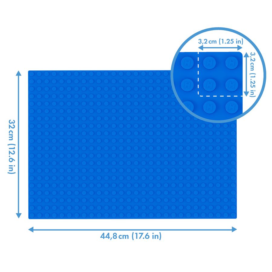 Grundplatte blau