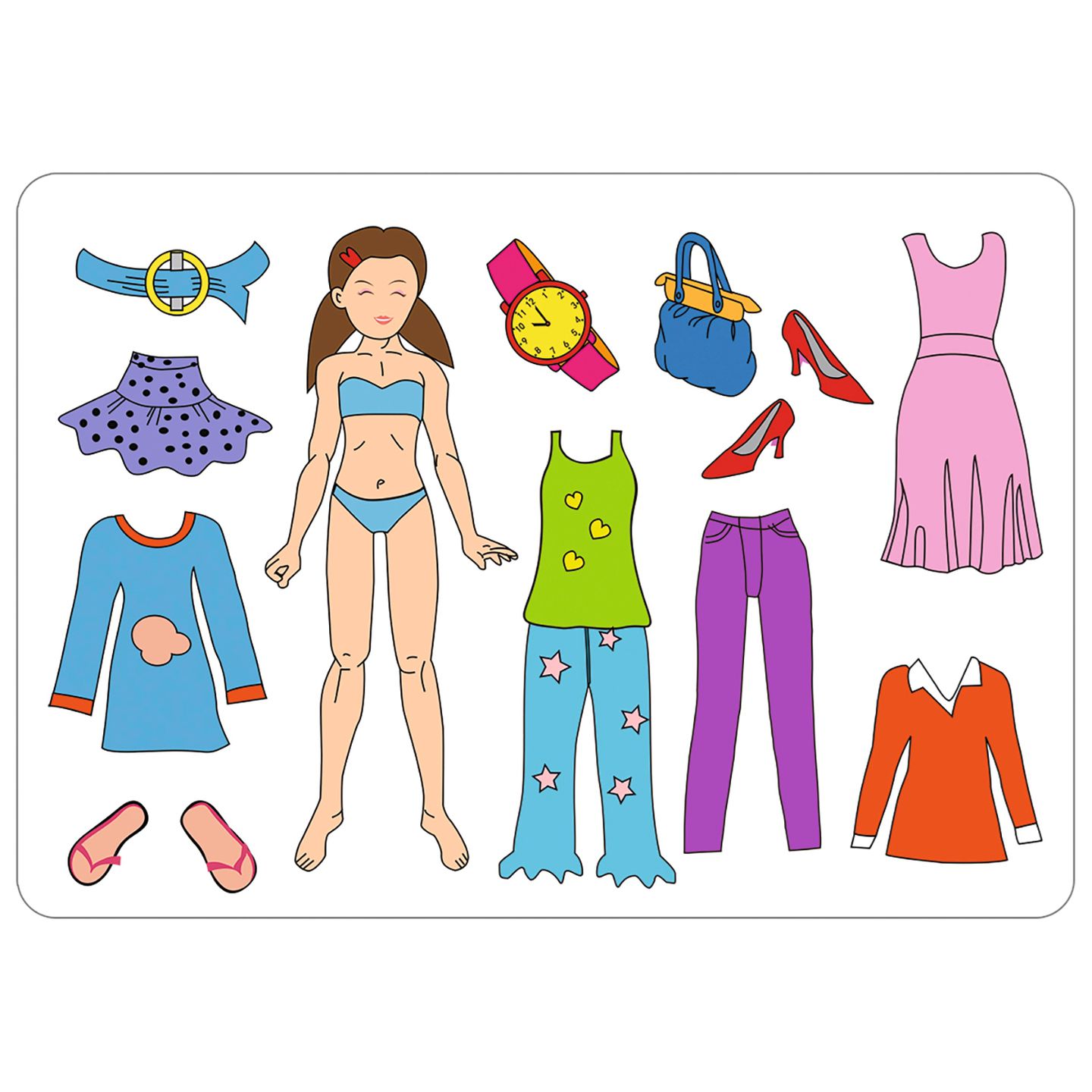 Malschablonen Mädchen