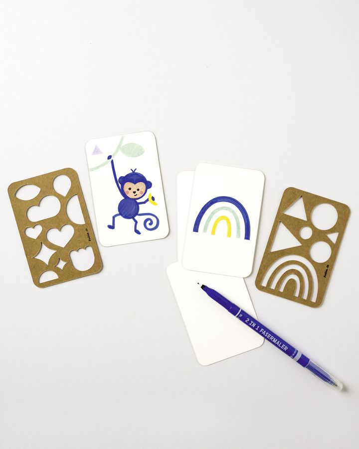 DIY Spielkarten blanko, 6,5 x 10 cm