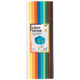 214.120.000 - Krepppapier-Rollen Basic 50 x 200 cm, 10 Rollen